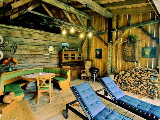 Large Detached Holiday Home In Muhr Buitenkant foto